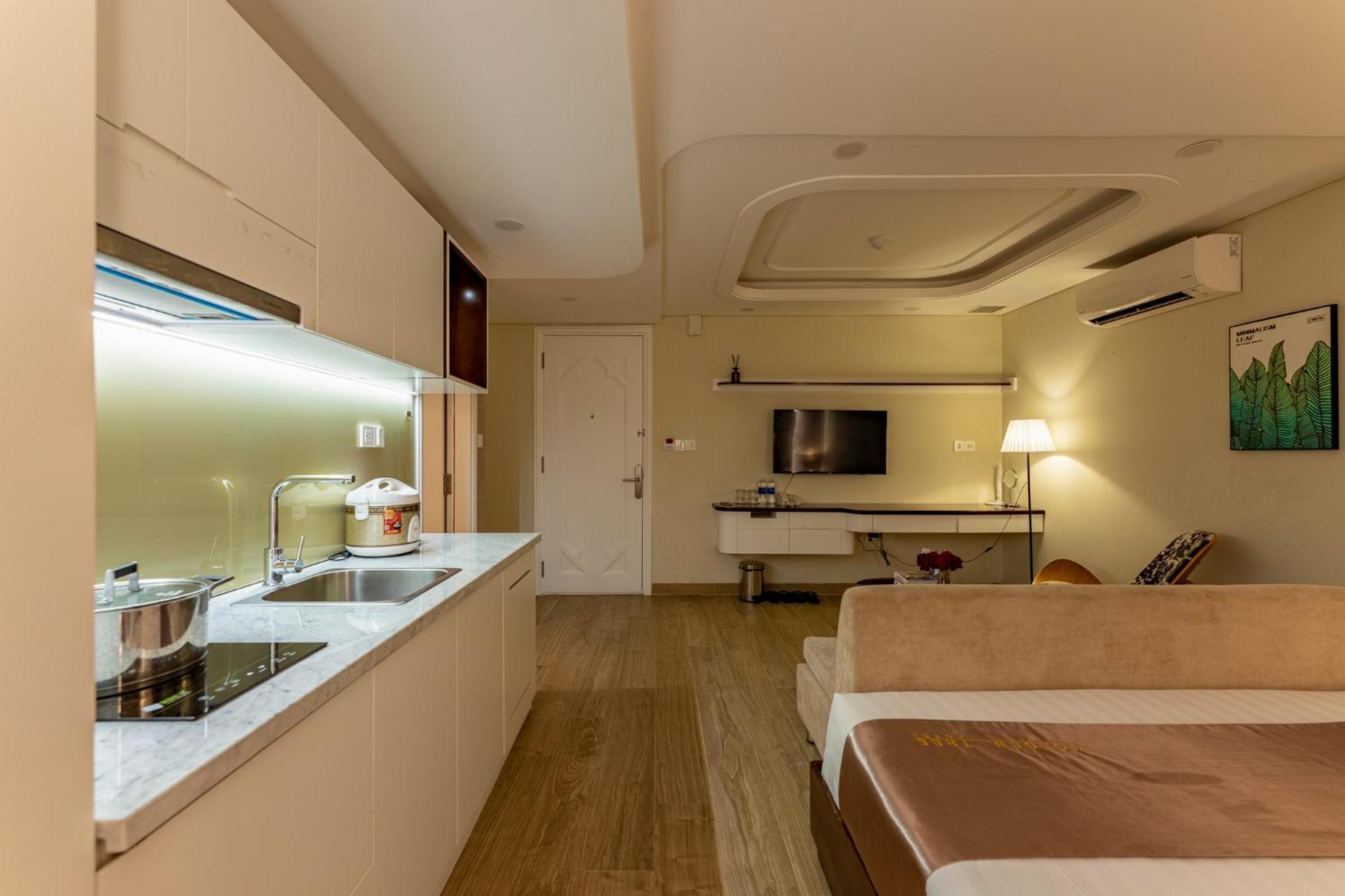 Golden Tree Hotel & Apartment Ho Chi Minh-byen Rom bilde